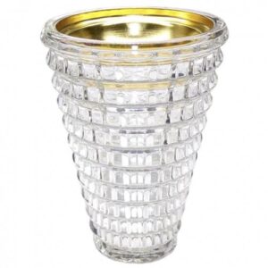 مبخرة كريستال شفافة زجاجية عالية الجودة دائري