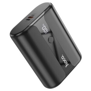 بنك طاقة HOCO Q3 Pro بسعة 10000mAh مع شحن سريع 22.5W وتقنية PD 20W – أسود
